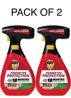 Raid Max Defend Perimeter Protection  30 fl oz  ( 2 pc ) see picture - Image 1 of 4