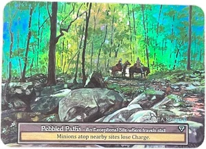 Pebbled Paths Sorcery Contested Realm Arthurian Legends Exceptional Foil TCG NM+ - Bild 1 von 13