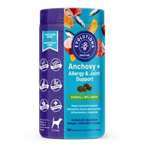 Anchovy+ Allergy & Joint Support Soft Chews 90 Count