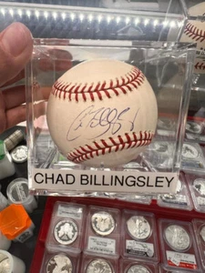 Chad Billingsley signierter Ball - Bild 1 von 2