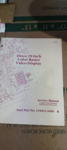 disco 19 zoll arcade manual #1067 - Bild 1 von 1
