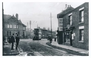 Transport Derbyshire RIPLEY Nottingham Rd Tram #24 Photographic copy by Packer - Picture 1 of 2