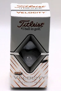 Titleist Velocity Golf Balls 2 Ball Pack. - Picture 1 of 2