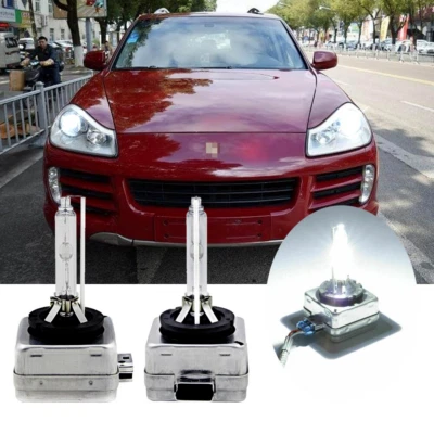 Porsche Cayenne 955 2002-2014 D1S Bulbs 35W Xenon 6000K Low Beam Headlights - Image 1 of 4