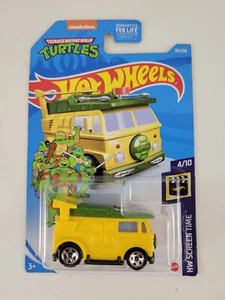 Hot Wheels Teenage Mutant Ninja Turtle Party Wagon Screen Time 4/10 39/250 - Picture 1 of 7