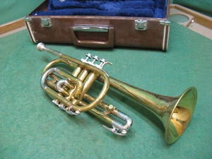 Holton Special Deluxe Cornet 1952 - Reconditioned - Case & Holton Mouthpiece - Picture 1 of 18
