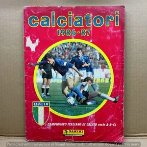 Panini Fußball Sammelbilder Album 1986 - 1987 (mit Maradona - 57 fehlen) LESEN - Bild 1 von 7