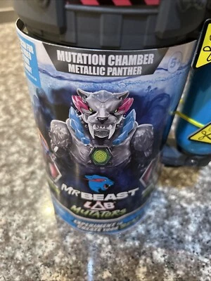 MrBeast Lab Mutators Metallic Panther 5.5 Figura de Acción Coleccionista Juguete Edades 5+ Foto 1 de 4