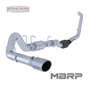 Escape MBRP 4" PARA 03-07 FORD POWERSTROKE DIÉSEL F250 F350 6,0 L con silenciador con punta - Imagen 1 de 4