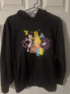 Youth Pokémon Pullover Hoodie Sz Large - Picture 1 of 4