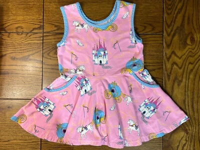 Eleanor Rose Cinderella Andrea Top Girls Sleeveless Pink with Pockets Size 10-12 - Image 1 of 2