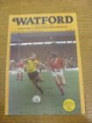 31/03/1979 Watford V Sheffield Wednesday  (Creased).  Thanks For Viewing Our Ite