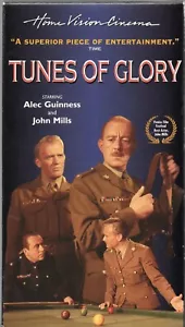 TUNES OF GLORY VHS Tape 1960 JANUS Films ALEC GUINNESS JOHN MILLS Gordon Jackson - Picture 1 of 1