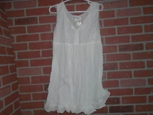 Victoria's Secret Country Qualität Baumwolle Schlafkleid Größe Medium noch mit Etikett - Bild 1 von 3