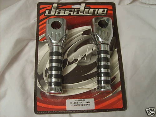 NUEVO JARDIN BILLET RIDER ESTRIBERAS 1" ABRAZADERA MONTAJE AHORRA $ Foto 1 de 1