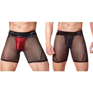Slip intimo uomo pantaloncino festa slip sexy marsupio rigonfiamento mutandine patchwork - Foto 1 di 27