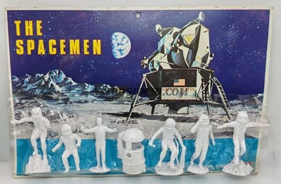 SOLDATINI BARAVELLI THE SPACEMEN ASTRONAUTS LUNAR APOLLO VINTAGE '70 NUOVO - Immagine 1 di 4