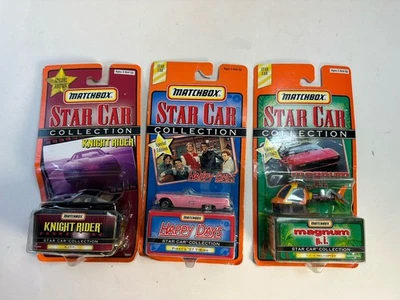 Matchbox Star Car Collection - Knight Rider Happy Days Magnum PI Lot - Image 1 of 4