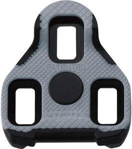 Exustar Black 11+ Look Keo Cleats, Gray/Black - Picture 1 of 1