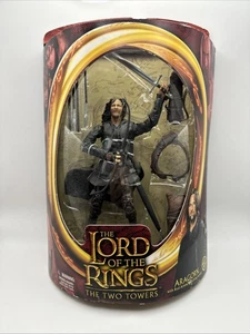 NEU Toy Biz Herr der Ringe Die zwei Türme Aragorn 2002 - Bild 1 von 10