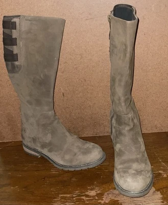 Ariat Clara Size EU 37.5/ US 7B Women’s Brown Leather W/Back Stretch Boots - Image 1 of 4