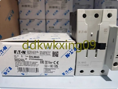 1PCS NEW EATON MOLELLER DILM40 (220V50/60HZ) contactor UL CSA - Image 1 of 3