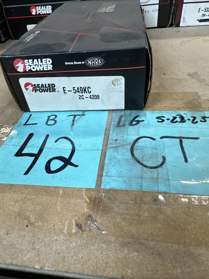 Juego de anillos de pistón de motor sellado Power E-549KC Foto 1 de 1