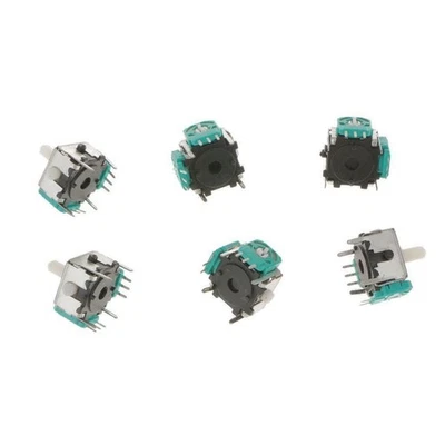 6x 3D Analog Joystick Stick Switch Replacement for Nintendo Game Cube Controller - Image 1 of 4