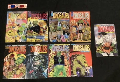 Dinosaurs for Hire #1-9 + Fall Classic Complete Comic Set, 3D Glasses Included - Image 1 of 4