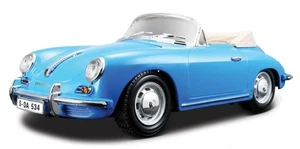 Porsche 356 B Cabrio blu modellino 12025 Bburago 1/18 - Foto 1 di 1