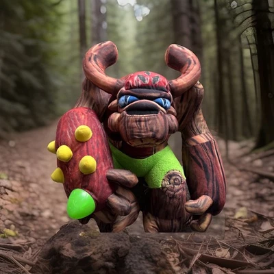 Skylanders Giants Tree Rex Power Slam Plush 18" ACTIVISION Talks & Lights Up - Image 1 of 4