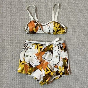 Vintage 1950s 60's Ceeb of Miami Shorts Top Set Sz 10 Runs VERY Small See Listin - Picture 1 of 7