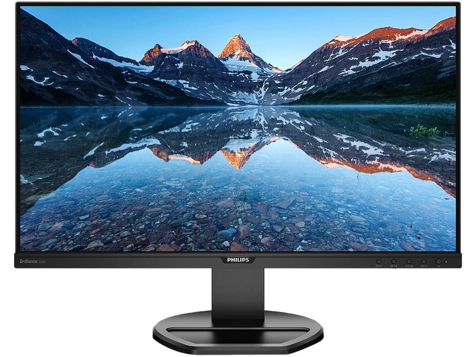PHILIPS 241B8QJEB 24" Frameless Monitor, Full HD IPS, USB 3.0 hub, Built-in - Image 1 of 4