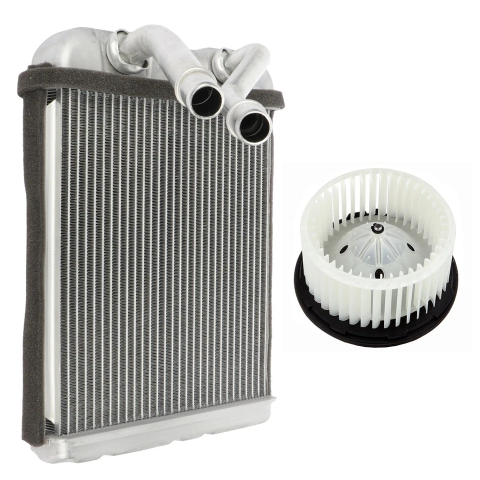 Kit de núcleo de motor e aquecedor de ventilador dianteiro para 2007-2013 Chevrolet Silverado 1500 - Imagem 1 de 4