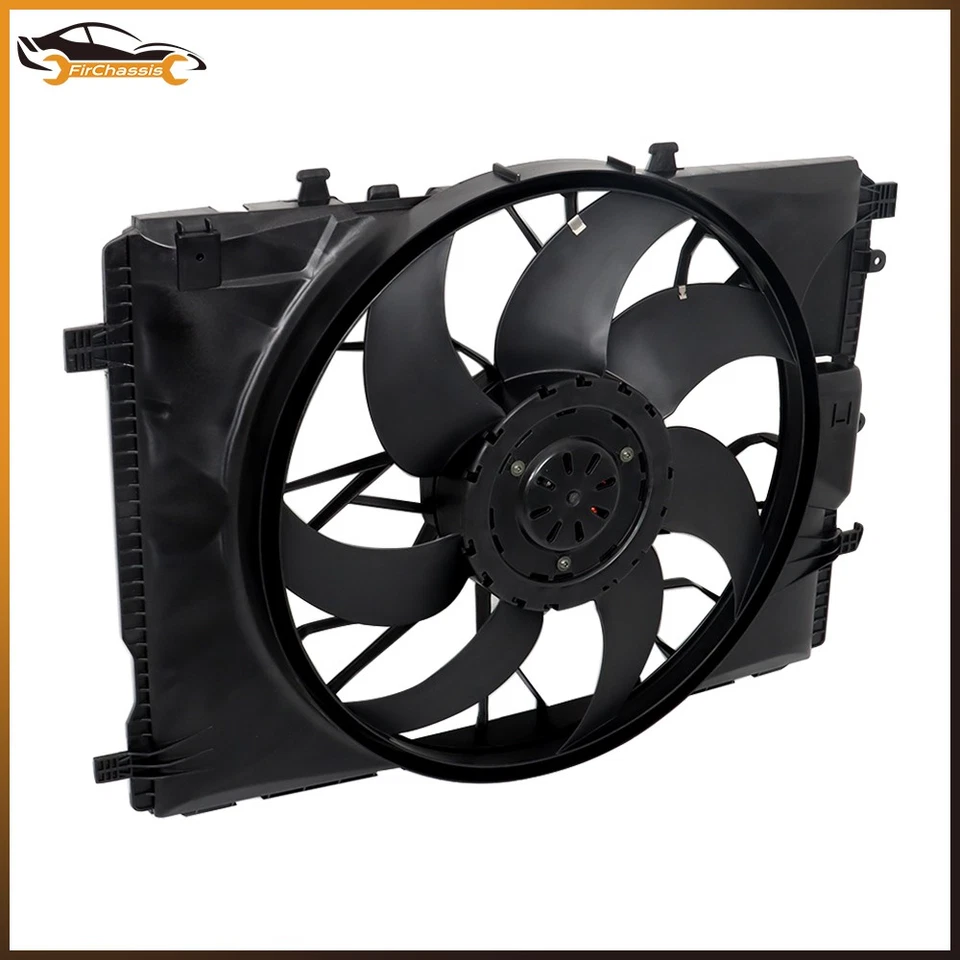 For Mercedes C350 W212 E350 GLK350 08-17 Radiator Cooling Fan 3.0 3.5 2049066802 Foto 1 de 4