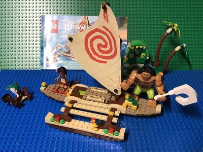 LEGO DISNEY 41150 (99% Complete) w/ MOANA Minifigure, MAUI Big Figure + Heihei - Image 1 of 4