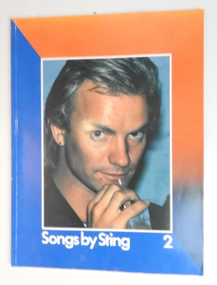 Sting song book Songs by Sting 2  piano vocals guitar chords PB The Police - Image 1 of 4