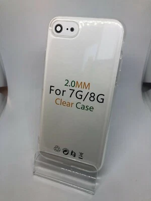 Clear Cover in silicone 2mm trasparente per APPLE IPHONE 8 (4,7")  - Immagine 1 di 4