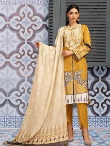 Schicker Sommer genähter Damen Rasen Shalwar Kameez - Bild 1 von 9