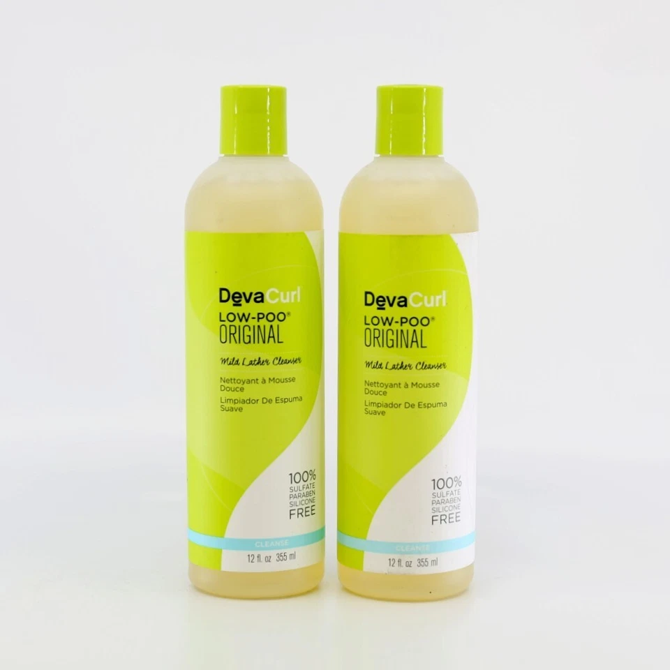 DevaCurl Low-Poo Original Cleanser 12oz(pack of 2) - mild lather cleanser - Image 1 of 1