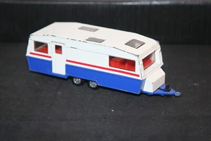 Alter Siku 2518 Wohnwagen Caravan Camper 1000er Serie Spielzeug Modellauto 1/60 - Bild 1 von 5