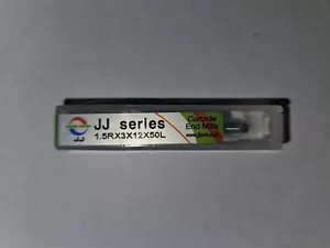 JJTOOLS Hartmetall 2 Flöten JJ Kugelschaftfräser für gehärteten Stahl 3Φ 1,5R - Bild 1 von 6
