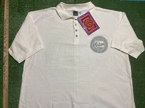 Camisa De Colección 1991 Nueva Con Etiquetas Estilo Polo Gitano Gráficos Hinchados Diseño Tela Arrugada Talla XL - Imagen 1 de 10