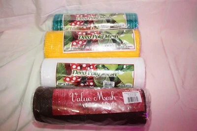 Christmas/Holiday Decorations Accessories/Deco Poly Mesh - Image 1 of 4