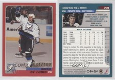 2003-04 O-Pee-Chee Red /100 Martin St Louis #249 HOF