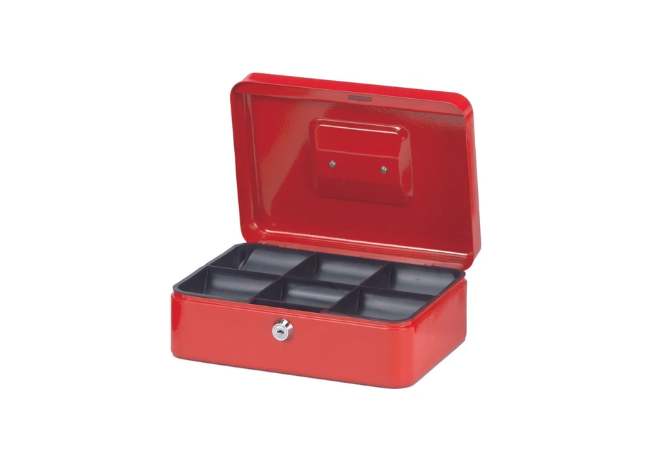 MAUL Geldkassette Größe 3 rot 25 x 19,1 x 9cm