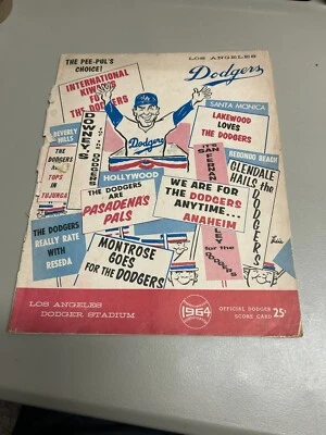 1964 Los Angeles Scorecard Program (Fair/Poor Condition) - Image 1 of 4
