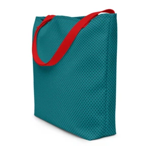 Tote Bag All-Over Print Large Geo 24 - Picture 1 of 4