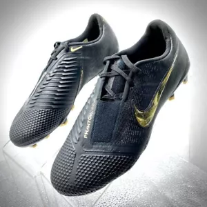 Nike Phantom Venom Elite FG Black Gold AO7540-077 Men's Size 4.5 Women's Size 6 - Picture 1 of 6