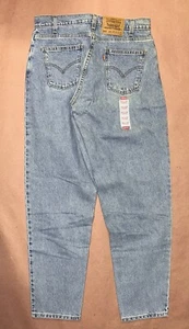 Vintage Levis 560 Blue Jeans, Mens Loose Fit, Deadstock Adult NWT Size 34x34 - Picture 1 of 3